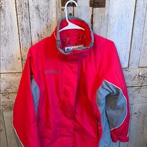 Columbia pink winter jacket
